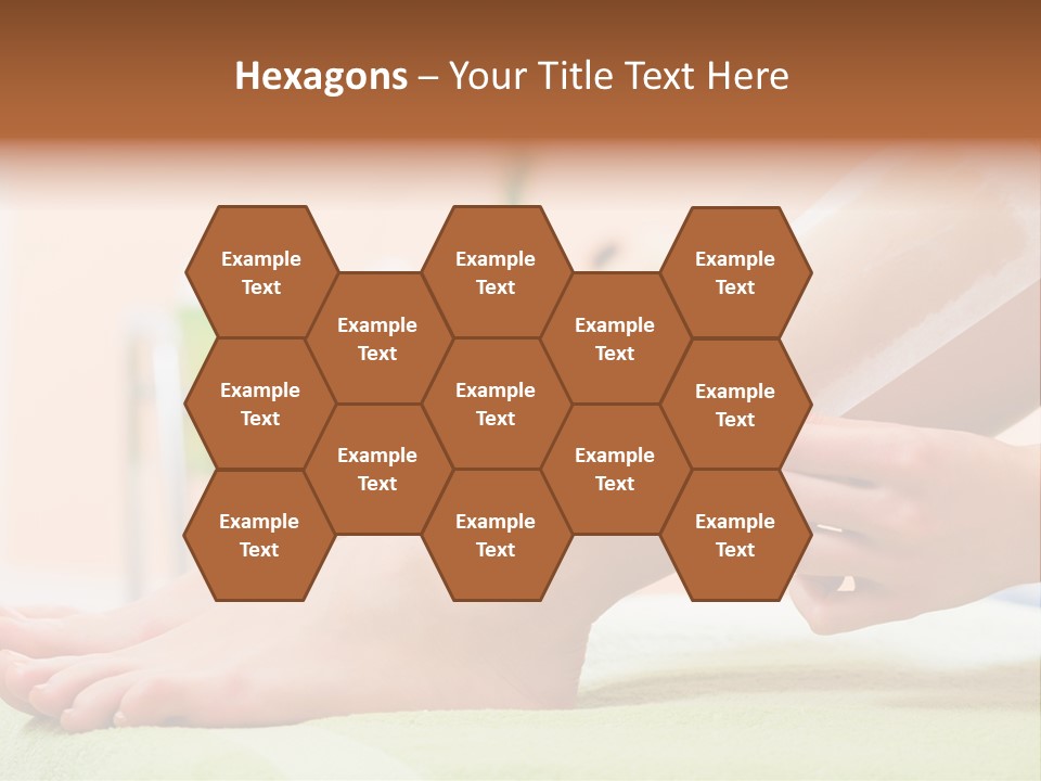 Cosmetics Studio Leg PowerPoint Template