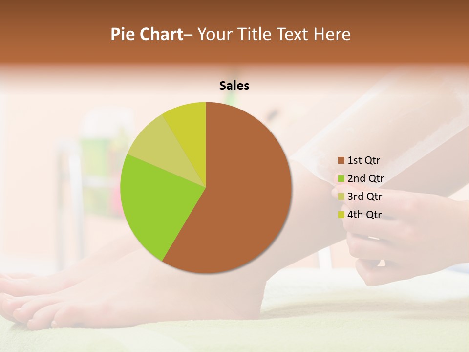 Cosmetics Studio Leg PowerPoint Template