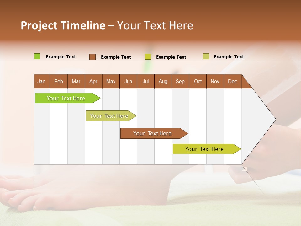 Cosmetics Studio Leg PowerPoint Template