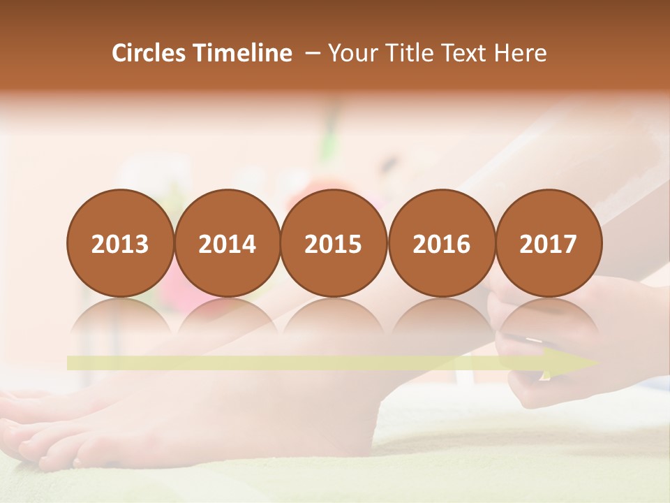 Cosmetics Studio Leg PowerPoint Template