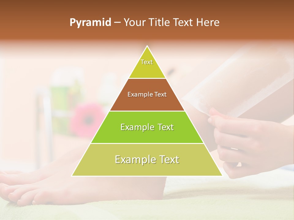 Cosmetics Studio Leg PowerPoint Template