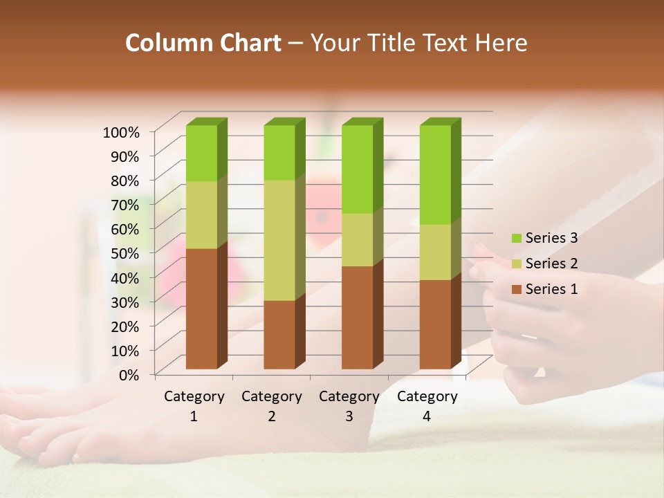 Cosmetics Studio Leg PowerPoint Template
