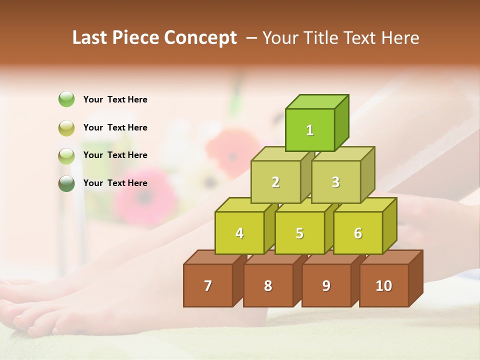 Cosmetics Studio Leg PowerPoint Template