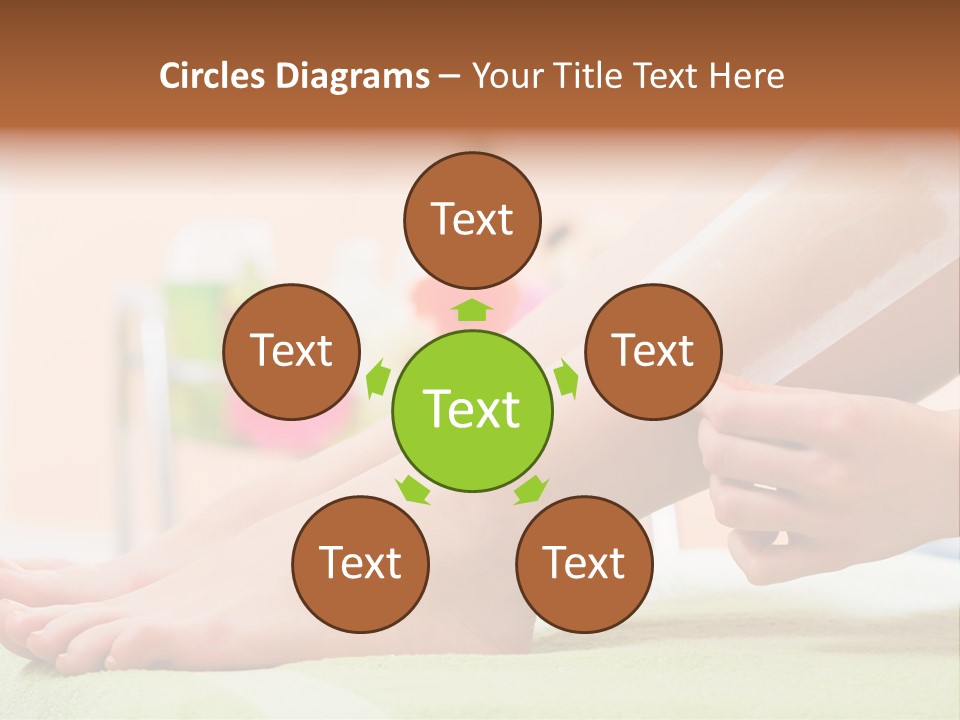 Cosmetics Studio Leg PowerPoint Template