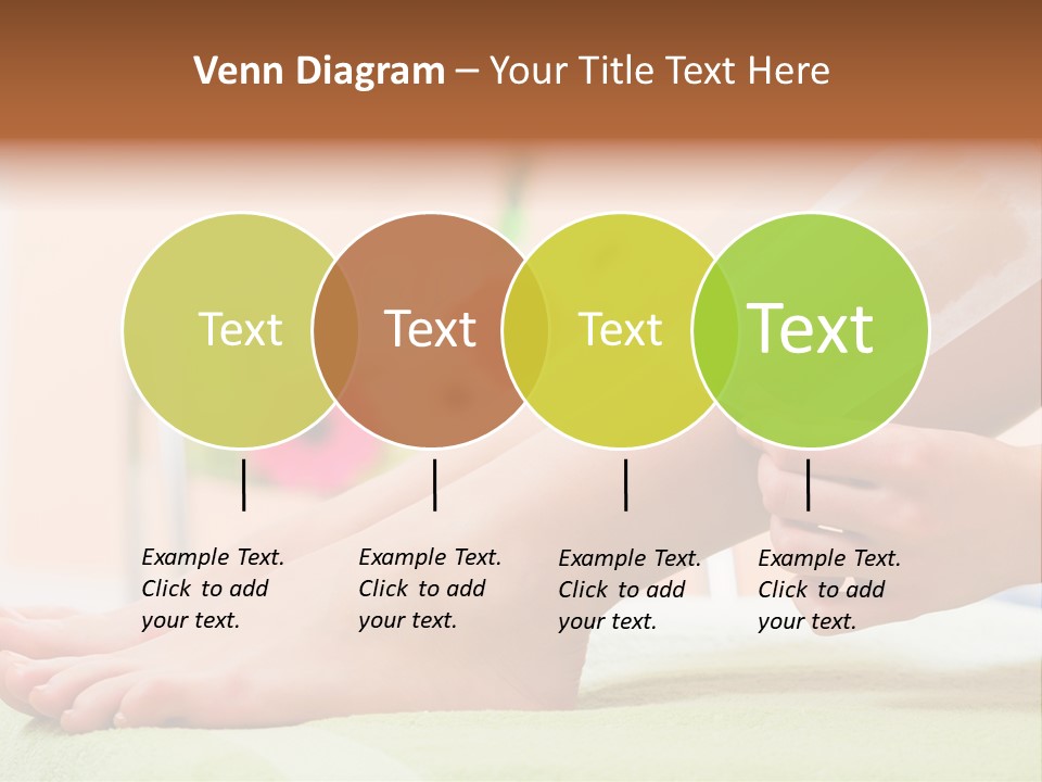 Cosmetics Studio Leg PowerPoint Template