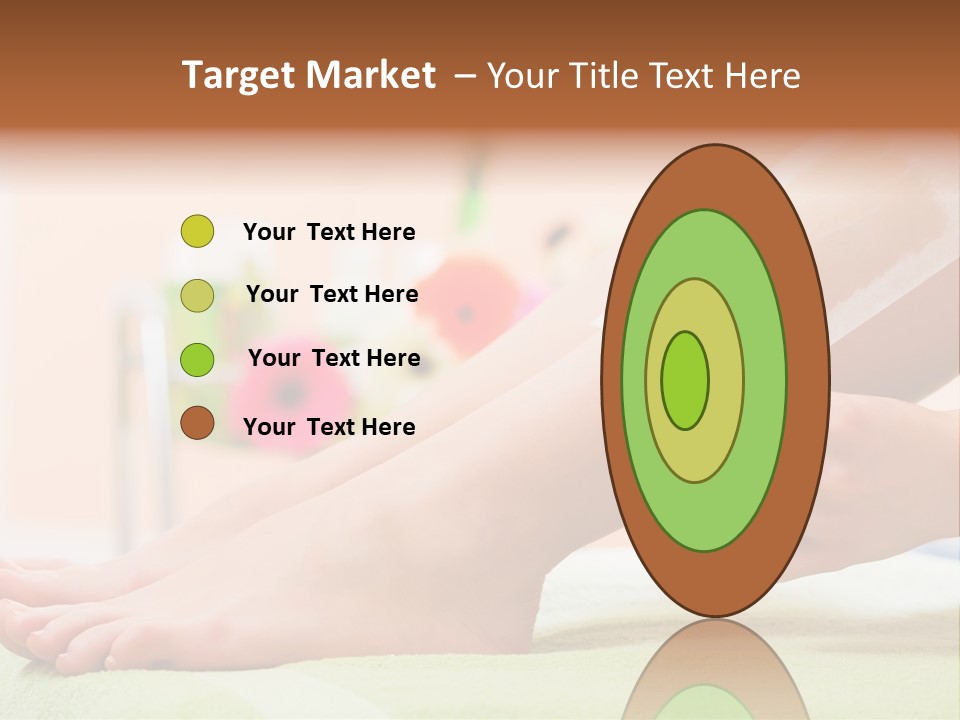 Cosmetics Studio Leg PowerPoint Template