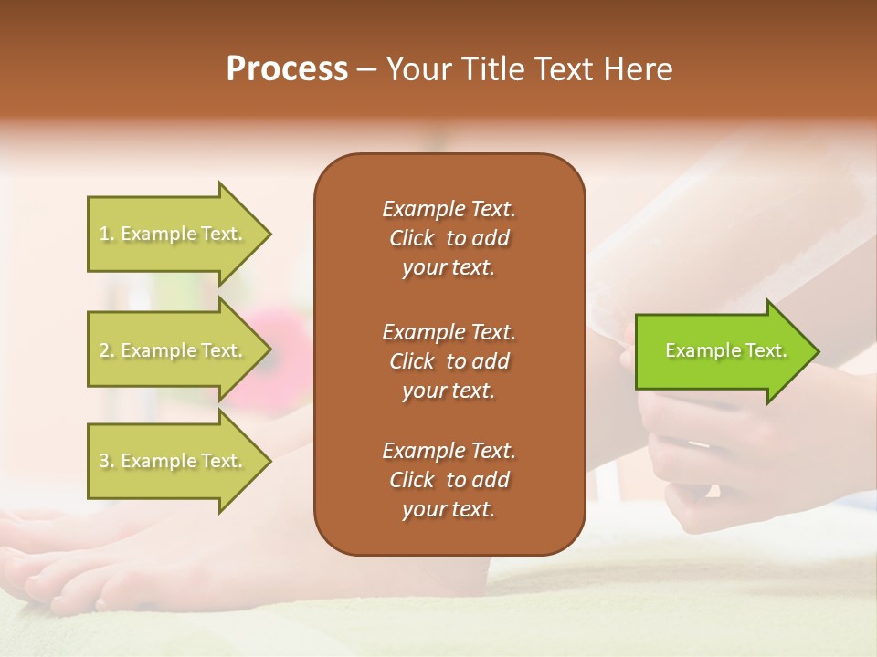 Cosmetics Studio Leg PowerPoint Template