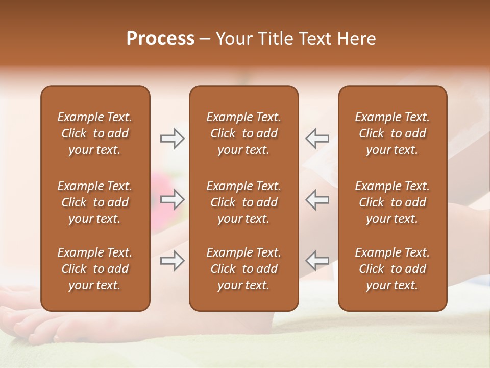 Cosmetics Studio Leg PowerPoint Template