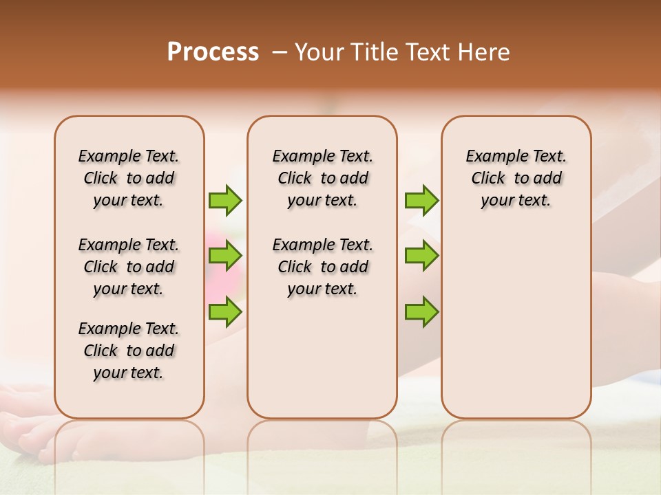 Cosmetics Studio Leg PowerPoint Template