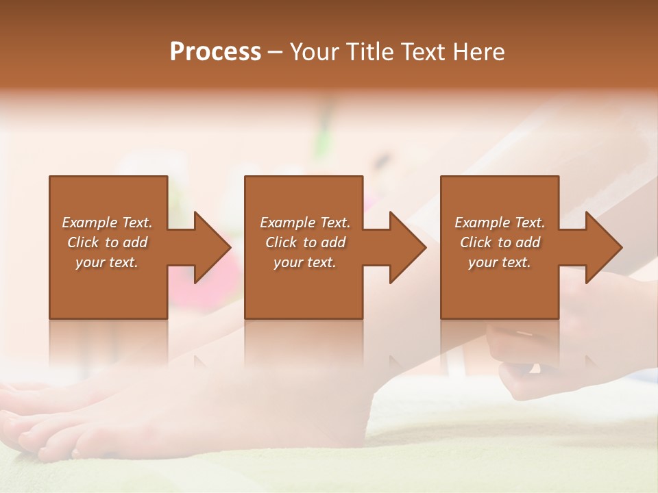 Cosmetics Studio Leg PowerPoint Template
