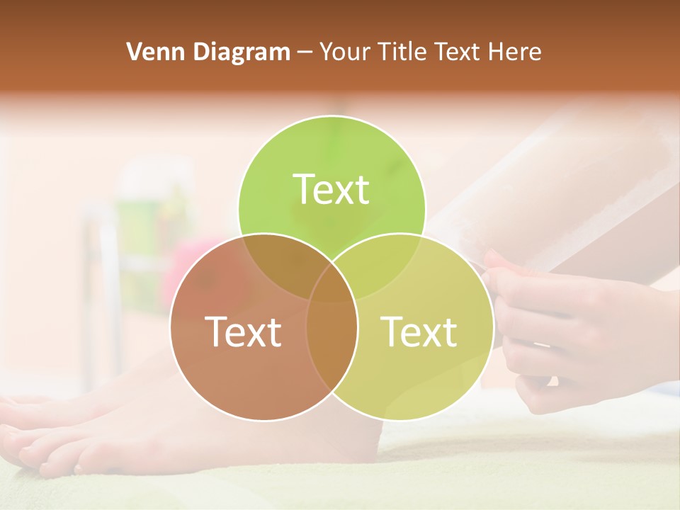 Cosmetics Studio Leg PowerPoint Template