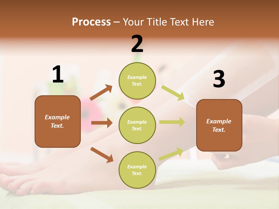 Cosmetics Studio Leg PowerPoint Template