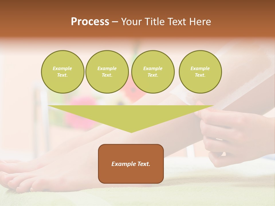 Cosmetics Studio Leg PowerPoint Template