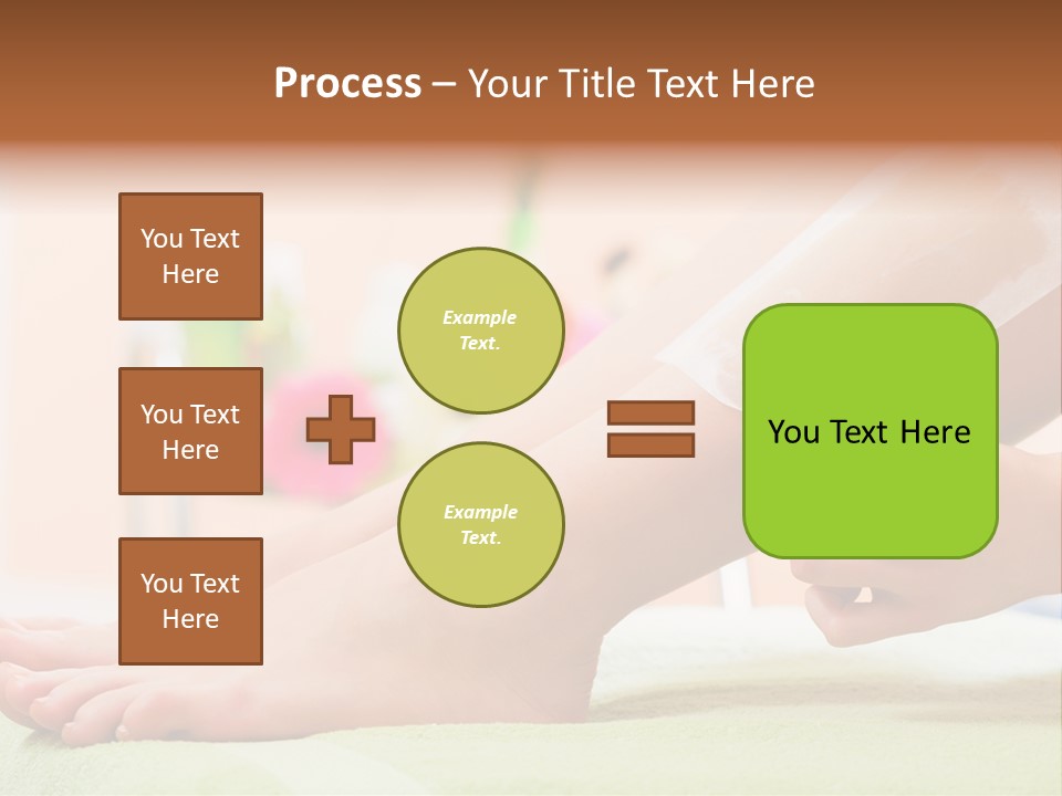 Cosmetics Studio Leg PowerPoint Template