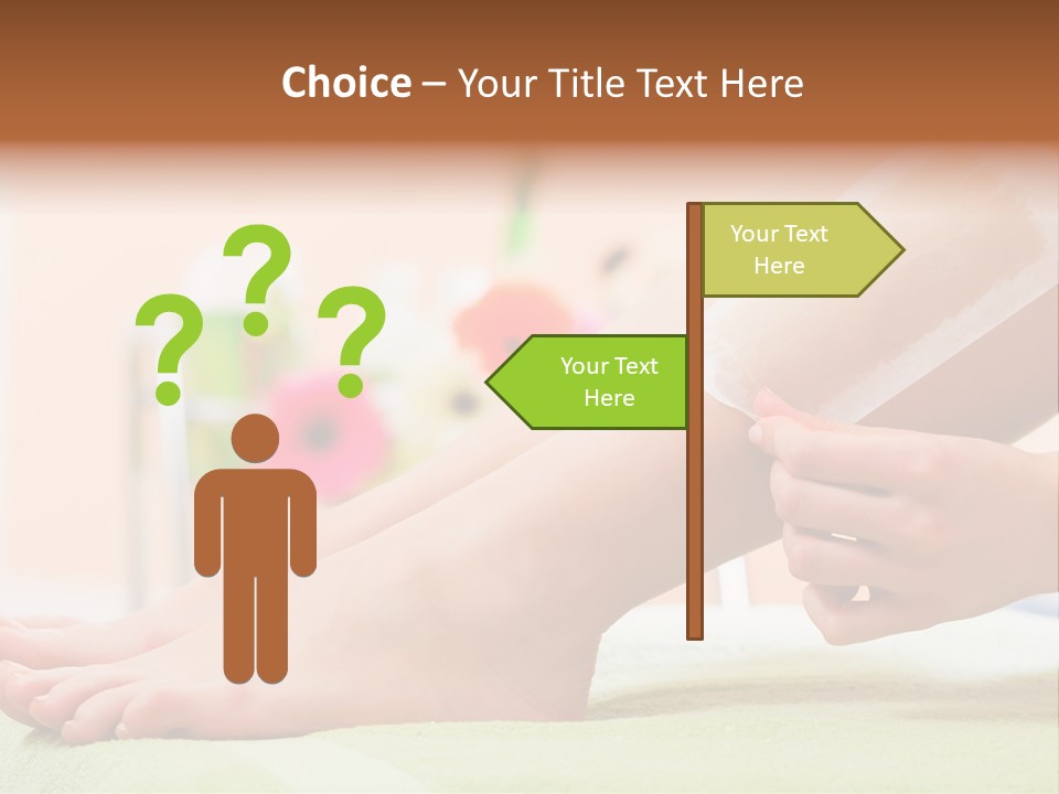 Cosmetics Studio Leg PowerPoint Template