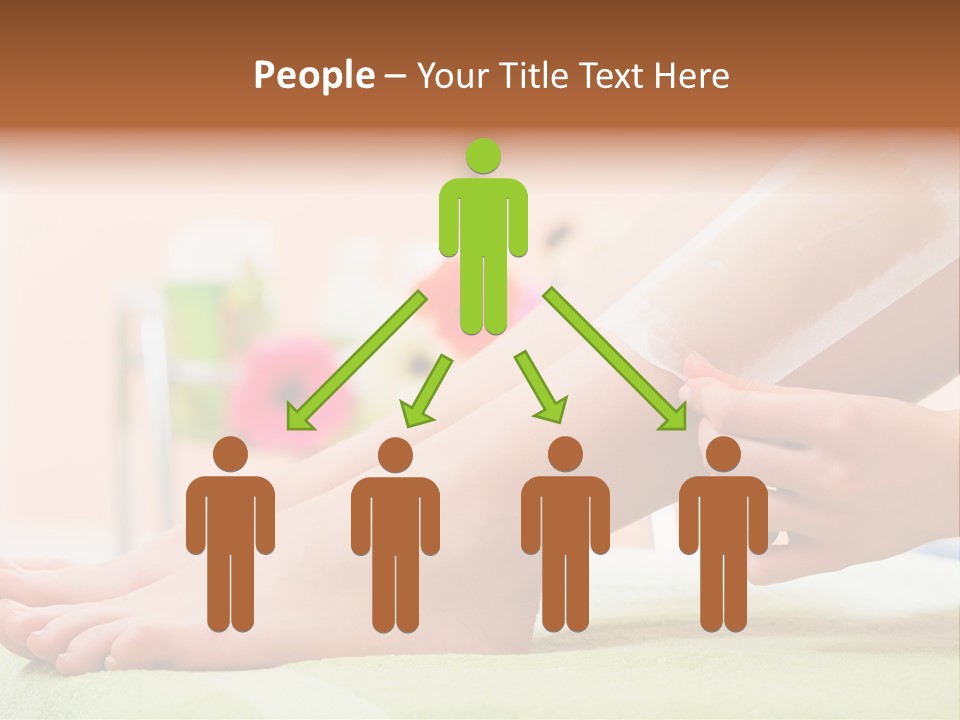 Cosmetics Studio Leg PowerPoint Template