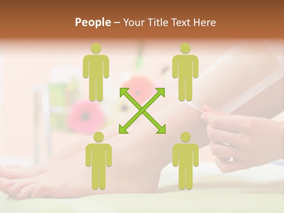 Cosmetics Studio Leg PowerPoint Template