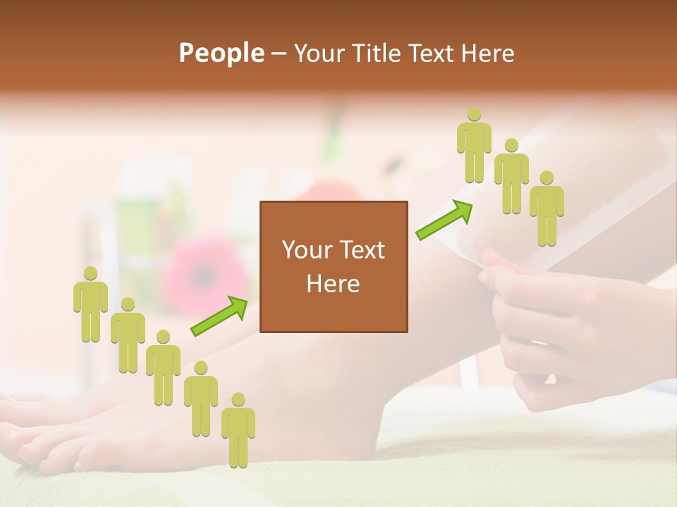 Cosmetics Studio Leg PowerPoint Template