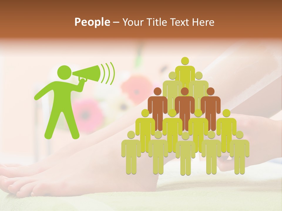 Cosmetics Studio Leg PowerPoint Template