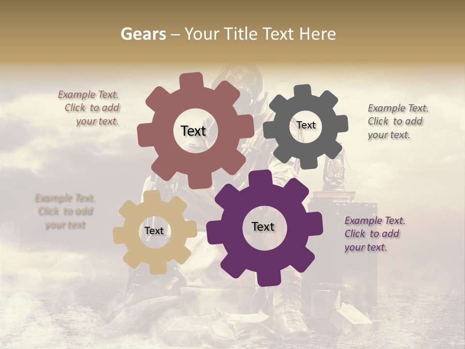 Disaster Poisonous Gases Danger PowerPoint Template