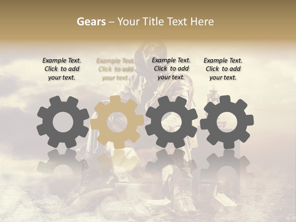 Disaster Poisonous Gases Danger PowerPoint Template