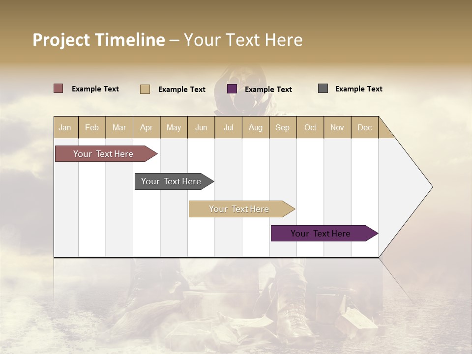 Disaster Poisonous Gases Danger PowerPoint Template