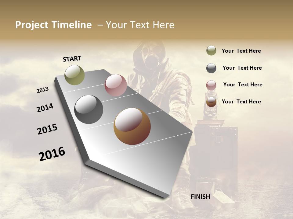 Disaster Poisonous Gases Danger PowerPoint Template