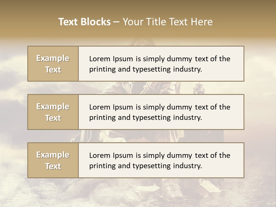Disaster Poisonous Gases Danger PowerPoint Template