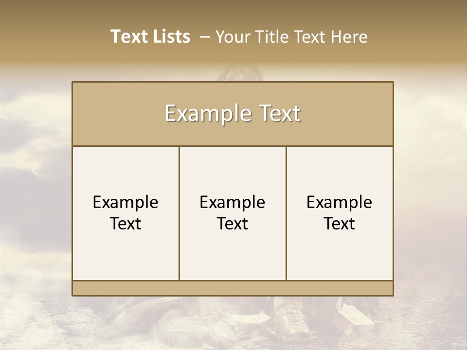 Disaster Poisonous Gases Danger PowerPoint Template