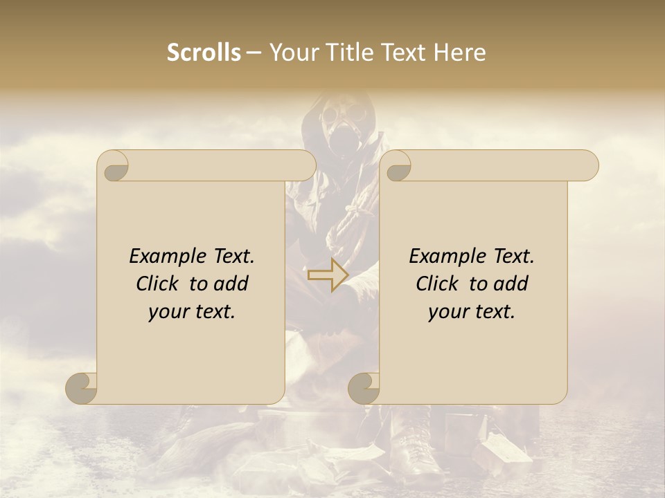Disaster Poisonous Gases Danger PowerPoint Template
