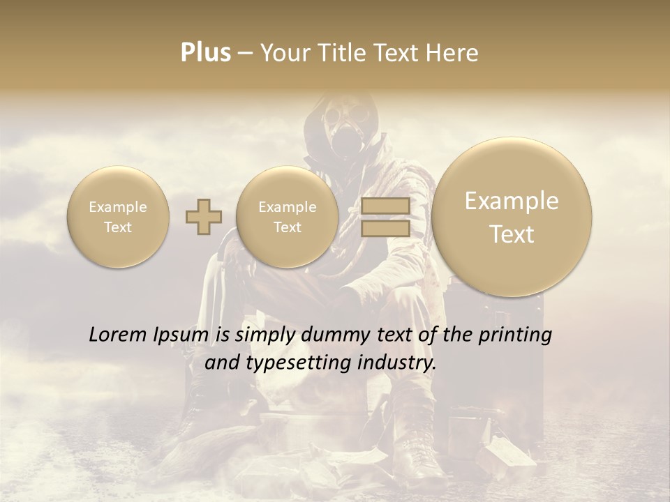 Disaster Poisonous Gases Danger PowerPoint Template