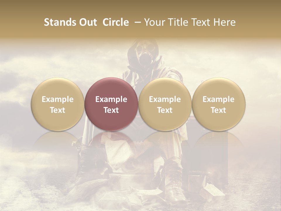 Disaster Poisonous Gases Danger PowerPoint Template