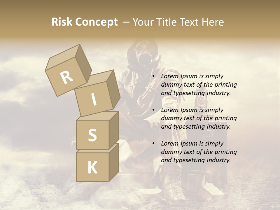 Disaster Poisonous Gases Danger PowerPoint Template