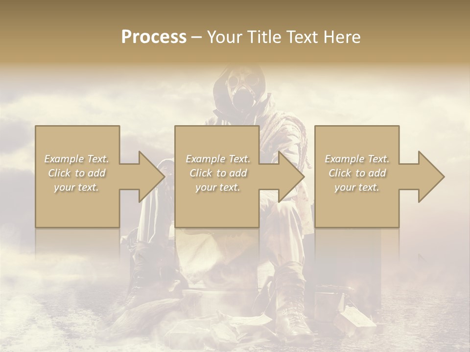 Disaster Poisonous Gases Danger PowerPoint Template
