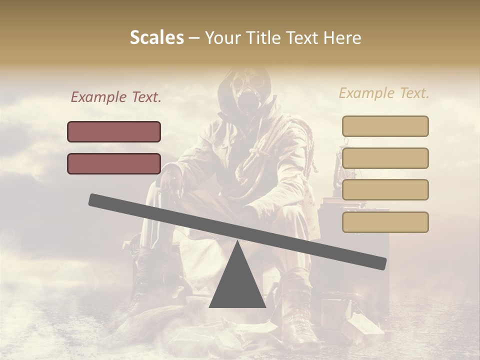 Disaster Poisonous Gases Danger PowerPoint Template
