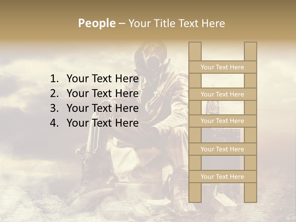 Disaster Poisonous Gases Danger PowerPoint Template
