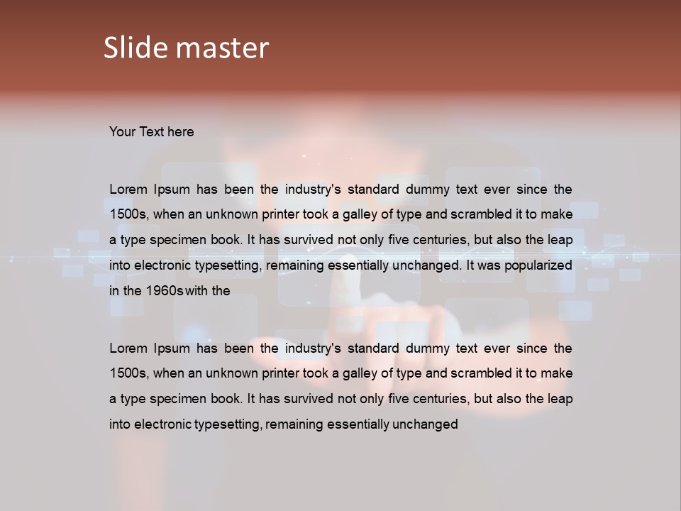 People Icon Human PowerPoint Template