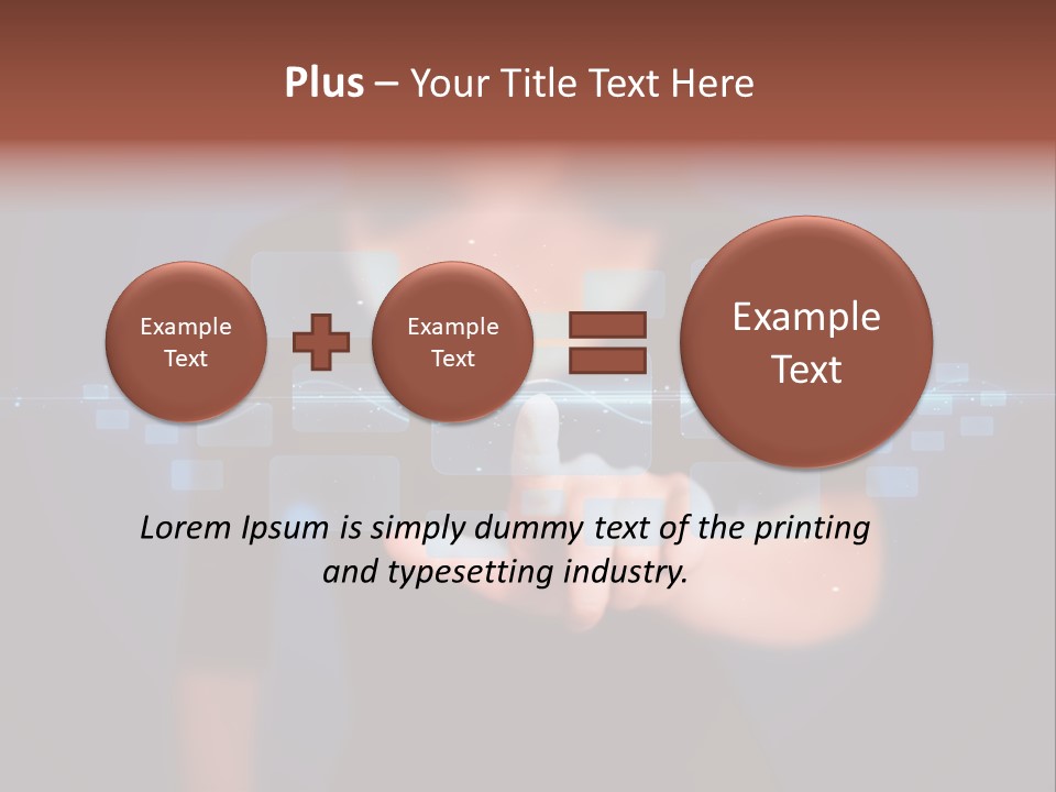 People Icon Human PowerPoint Template
