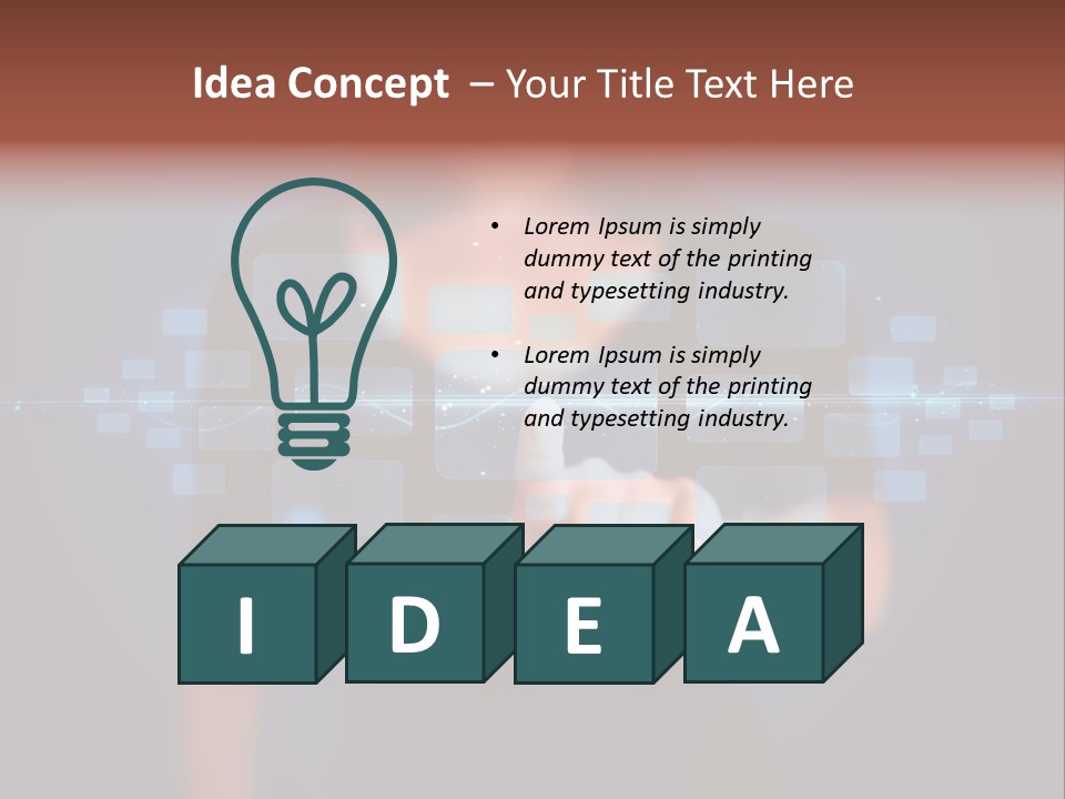 People Icon Human PowerPoint Template