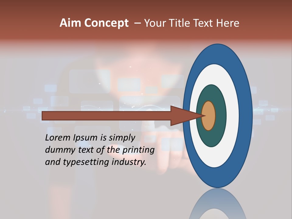 People Icon Human PowerPoint Template