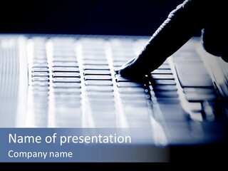 Keys Office White PowerPoint Template