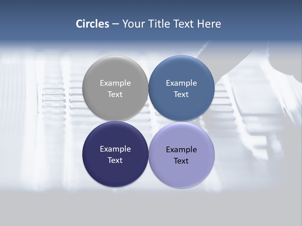 Keys Office White PowerPoint Template