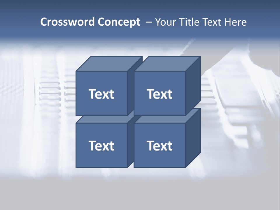 Keys Office White PowerPoint Template