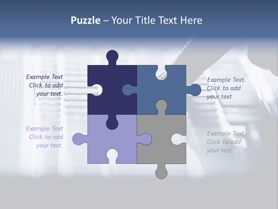 Keys Office White PowerPoint Template