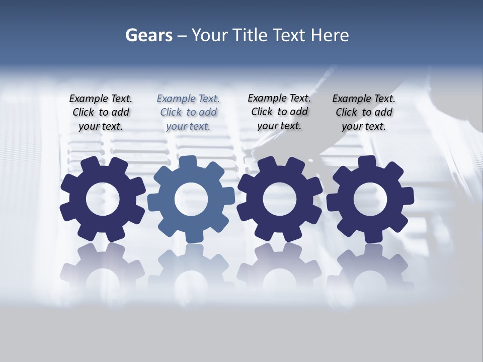 Keys Office White PowerPoint Template