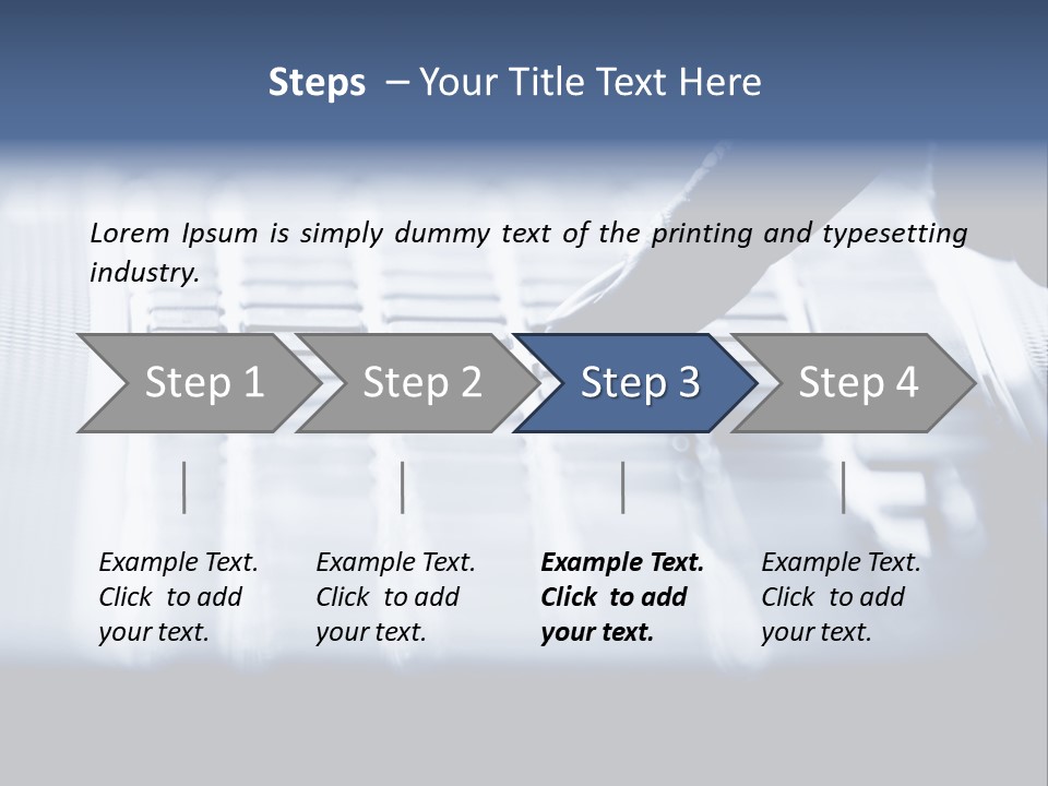 Keys Office White PowerPoint Template