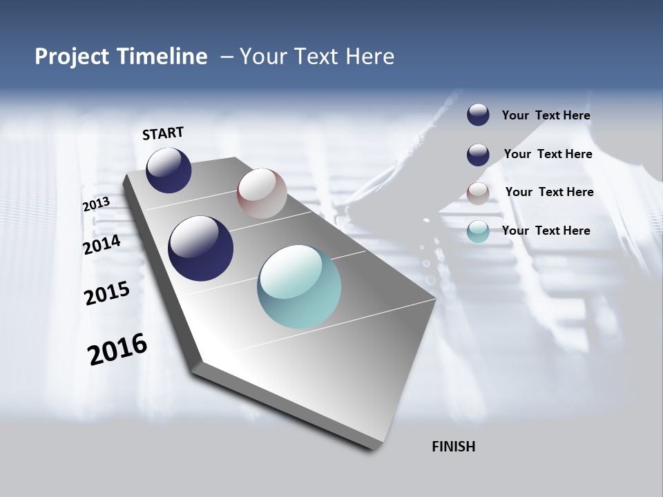 Keys Office White PowerPoint Template
