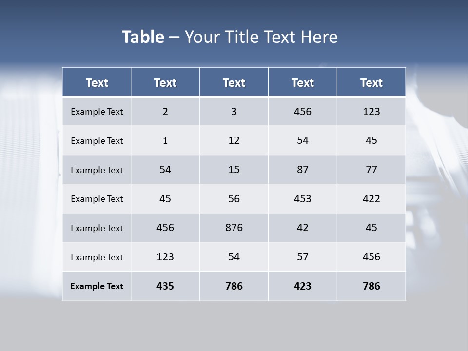 Keys Office White PowerPoint Template