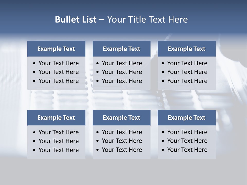 Keys Office White PowerPoint Template