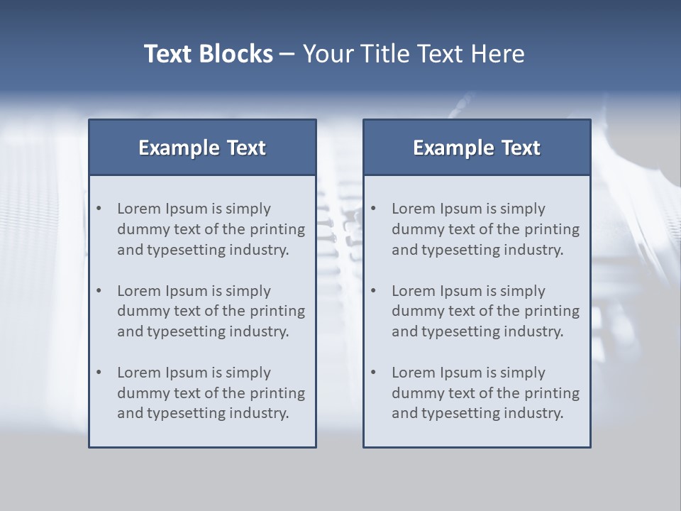 Keys Office White PowerPoint Template